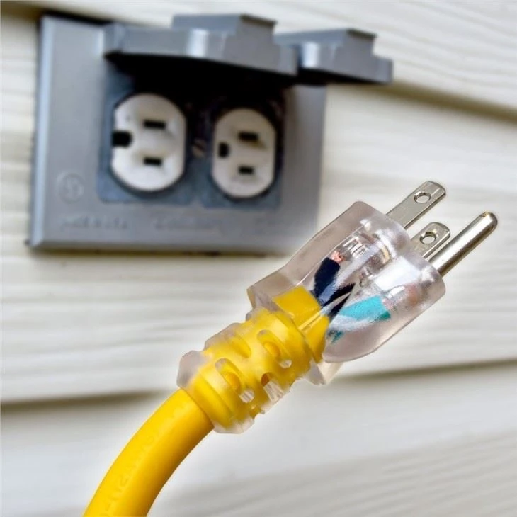 100 Foot SJTW Long Extension Cord